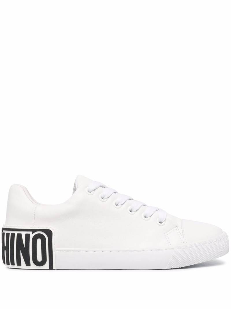 Moschino logo low-top sneakers - White von Moschino