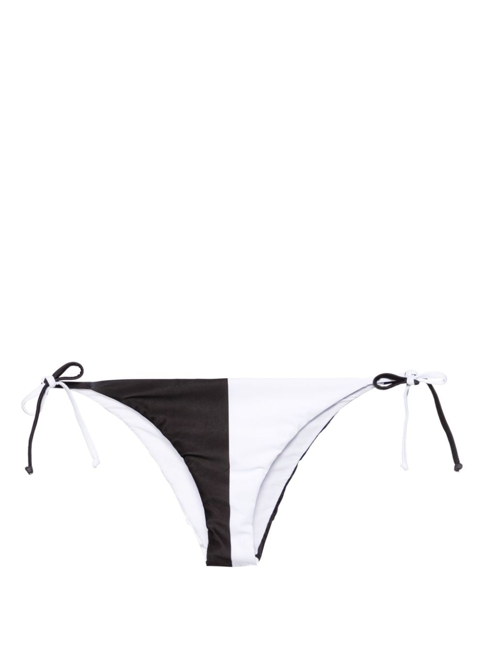 Moschino logo-print bikini bottoms - Black von Moschino