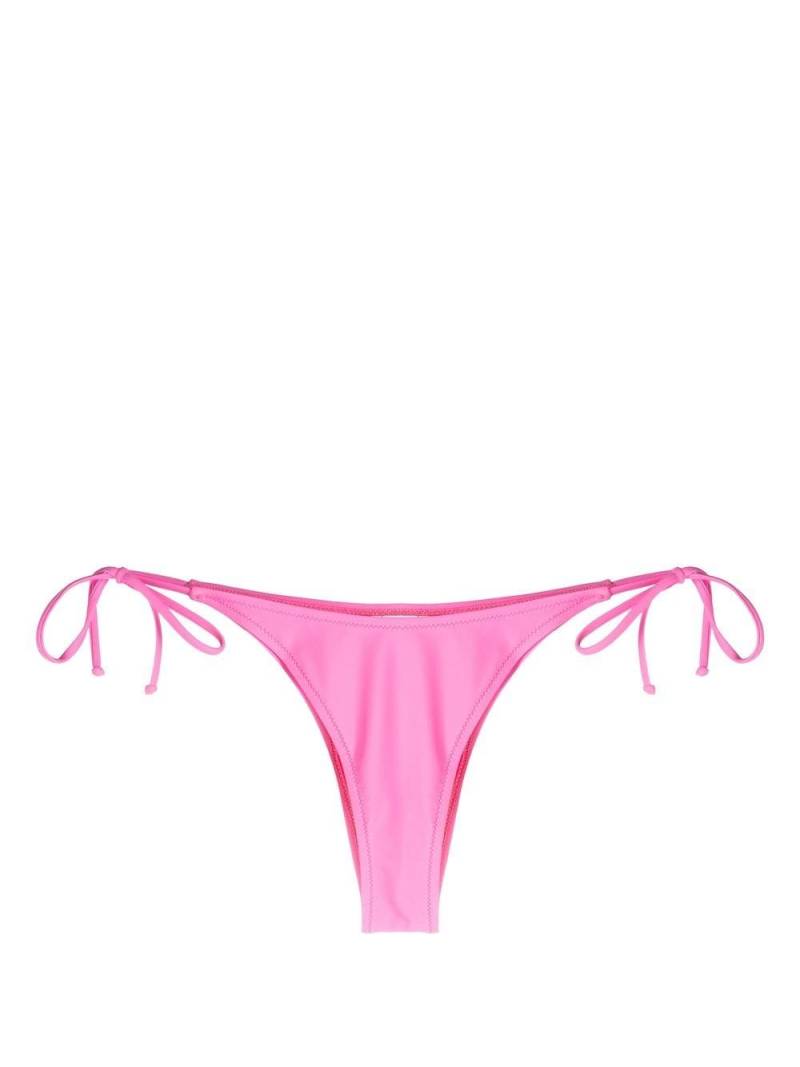 Moschino logo-print bikini bottoms - Pink von Moschino