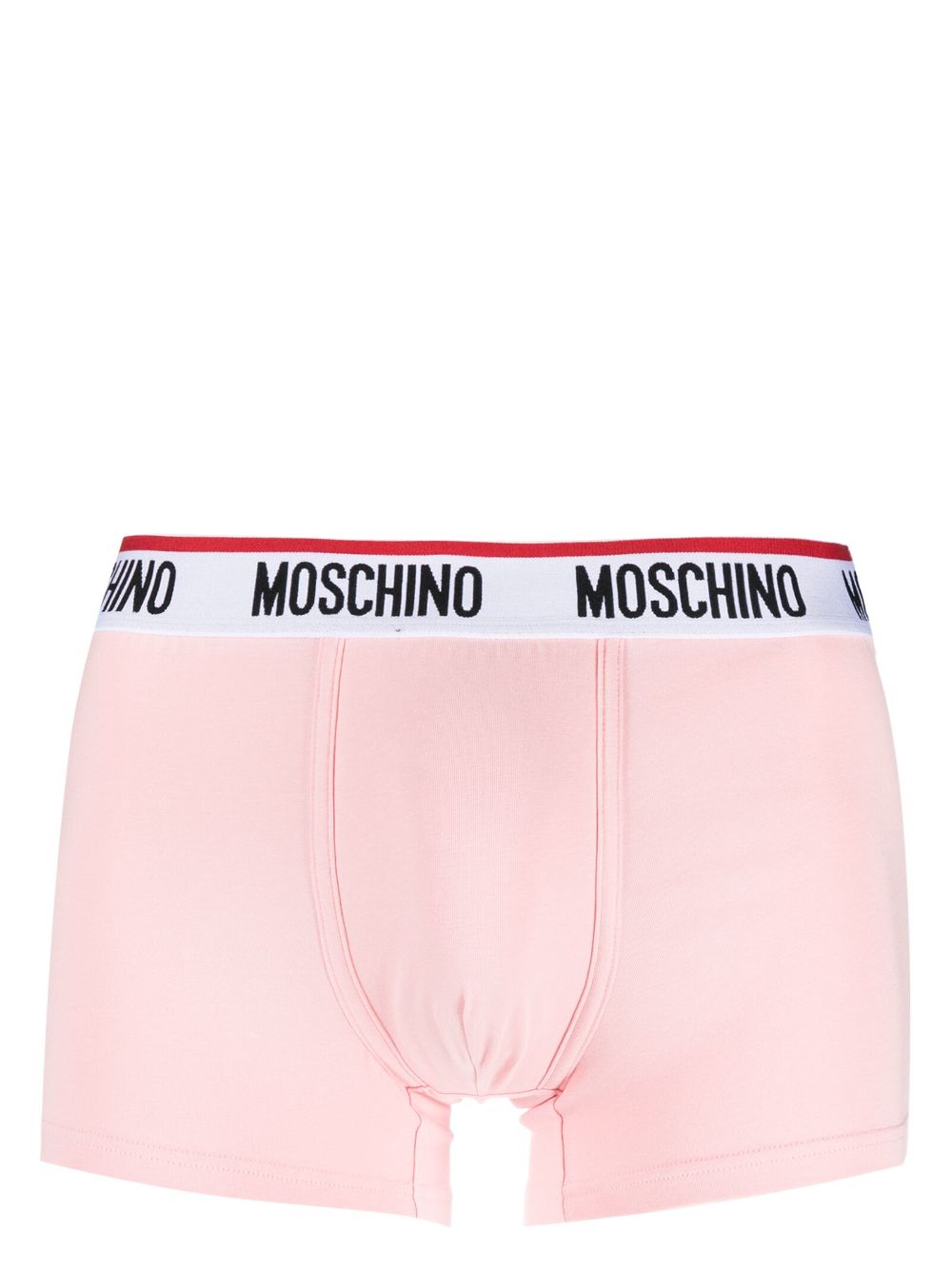 Moschino logo-print boxers - Pink von Moschino