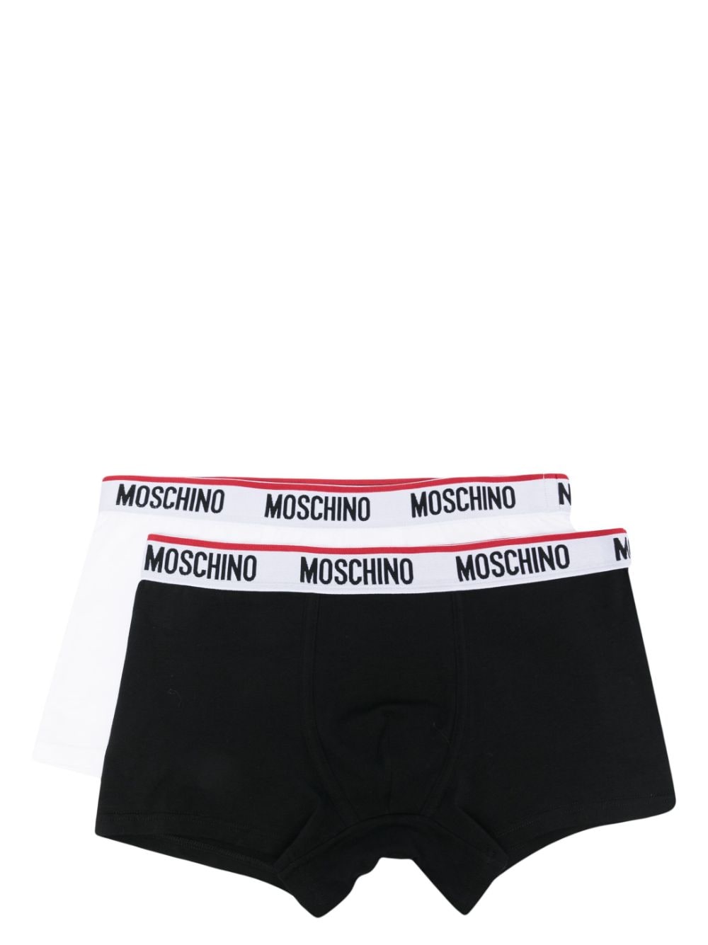 Moschino logo-print boxers set - Black von Moschino