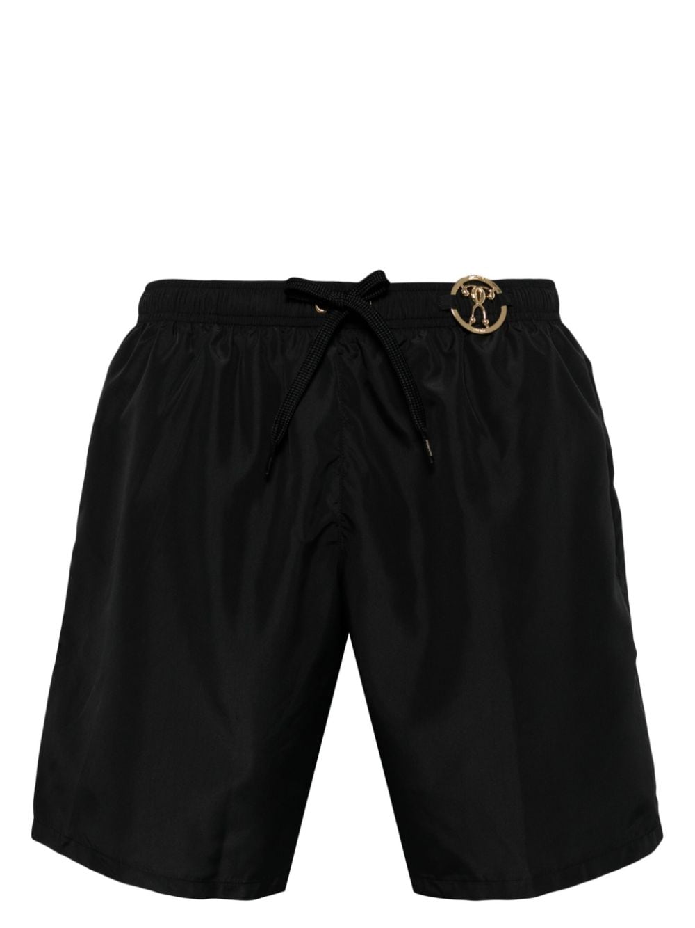 Moschino logo-print swim shorts - Black von Moschino