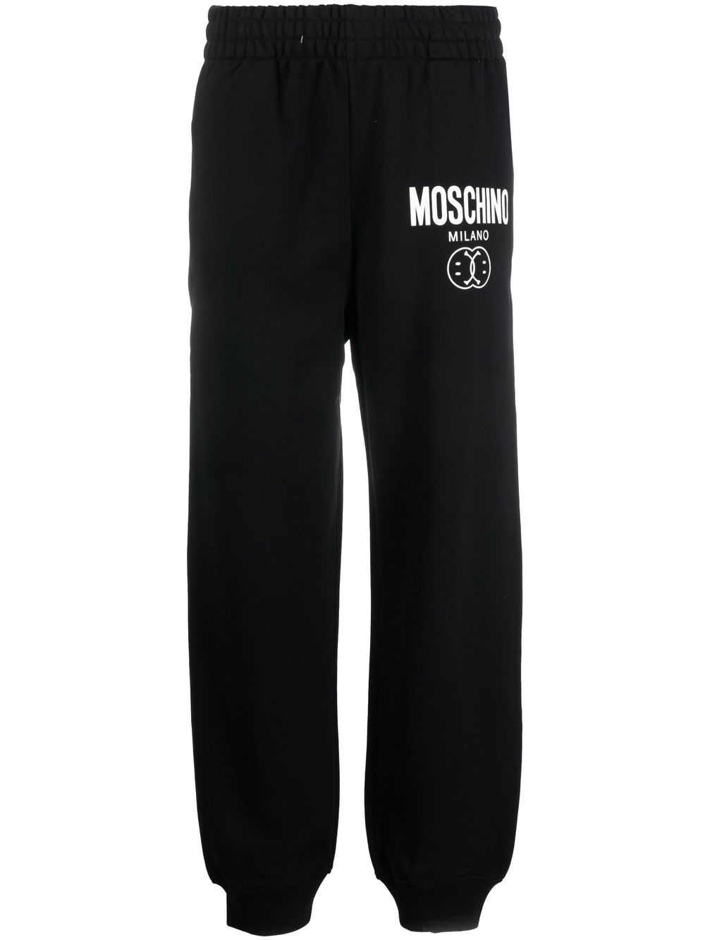 Moschino logo-print track pants - Black von Moschino