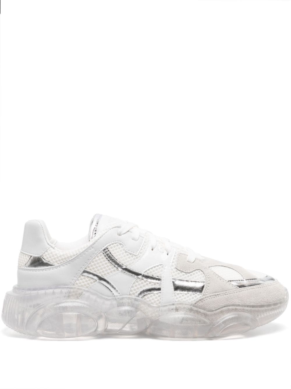 Moschino panelled chunky sneakers - White von Moschino