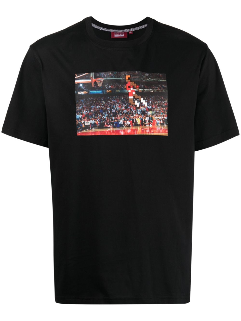 Mostly Heard Rarely Seen 8-Bit Air Time cotton T-shirt - Black von Mostly Heard Rarely Seen 8-Bit