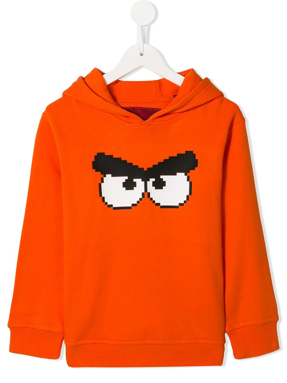 Mostly Heard Rarely Seen 8-Bit Angry Bird print hoodie - Orange von Mostly Heard Rarely Seen 8-Bit