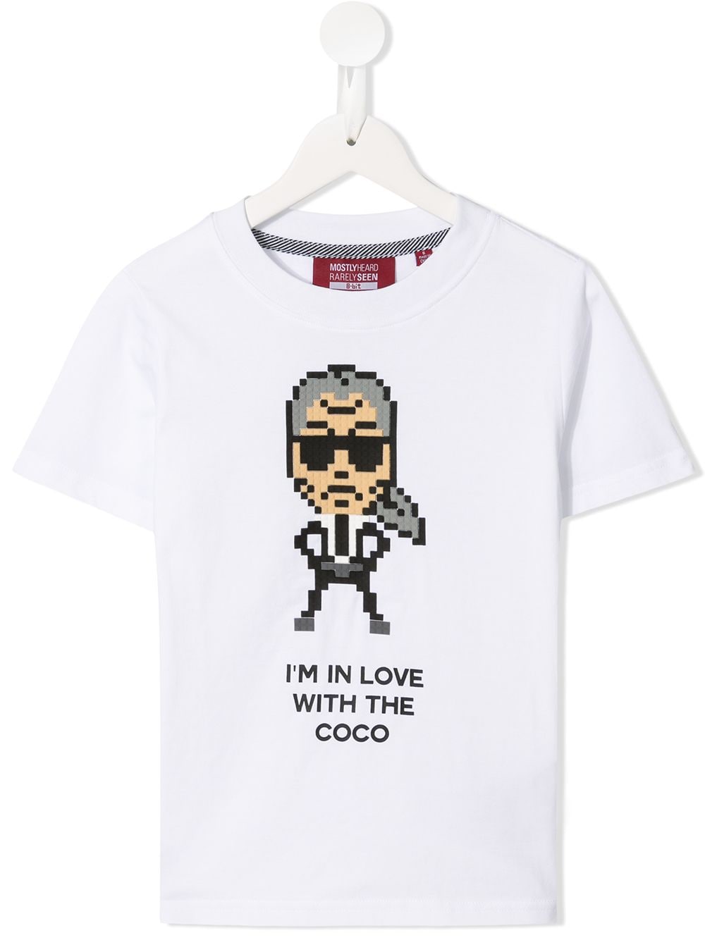 Mostly Heard Rarely Seen 8-Bit Coco 8-bit T-shirt - White von Mostly Heard Rarely Seen 8-Bit