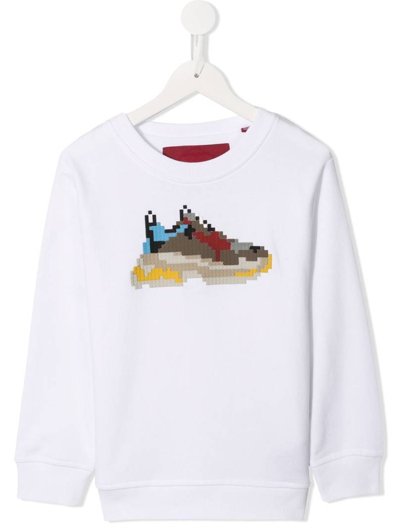 Mostly Heard Rarely Seen 8-Bit Dadcore crew neck sweatshirt - White von Mostly Heard Rarely Seen 8-Bit