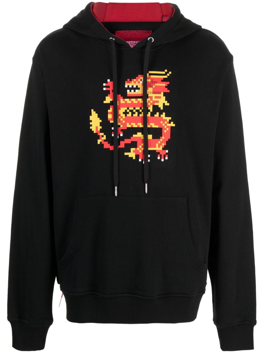 Mostly Heard Rarely Seen 8-Bit Do The Money Dance cotton hoodie - Black von Mostly Heard Rarely Seen 8-Bit