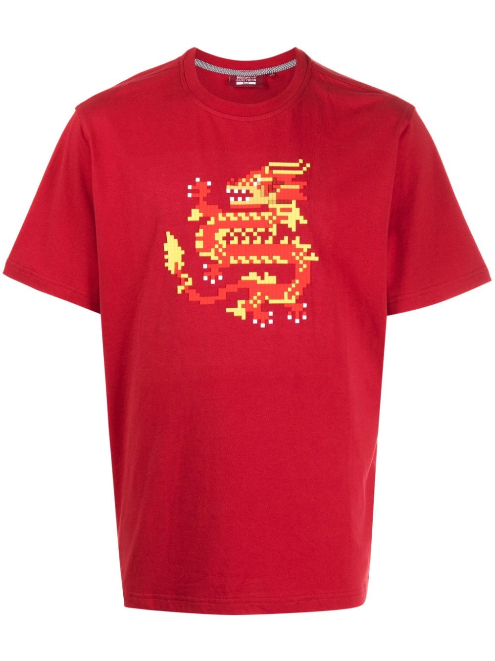 Mostly Heard Rarely Seen 8-Bit Do The Monkey Dance cotton T-shirt - Red von Mostly Heard Rarely Seen 8-Bit
