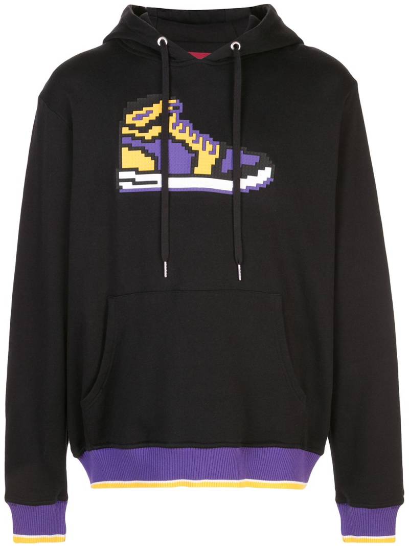 Mostly Heard Rarely Seen 8-Bit Dynamic appliqued hoodie - Black von Mostly Heard Rarely Seen 8-Bit