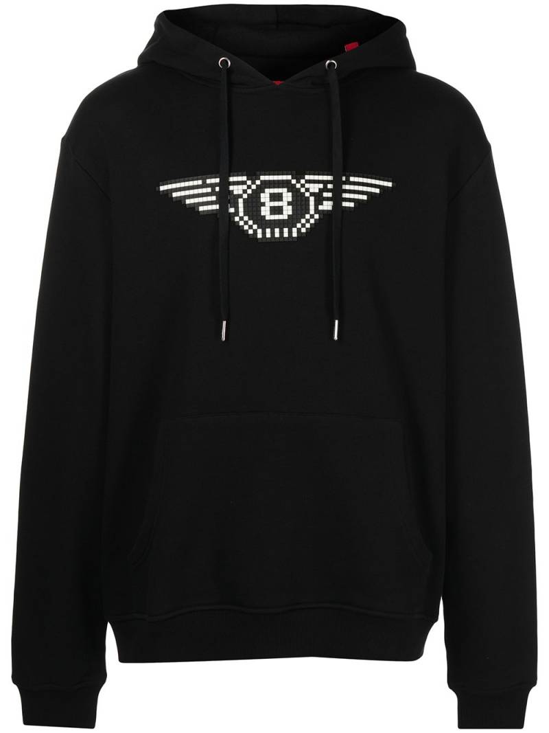 Mostly Heard Rarely Seen 8-Bit Flying 8 cotton hoodie - Black von Mostly Heard Rarely Seen 8-Bit