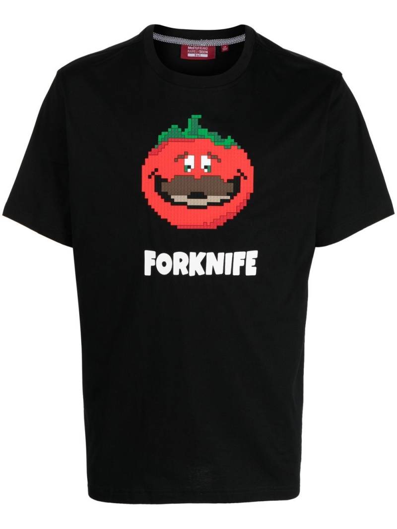 Mostly Heard Rarely Seen 8-Bit Forknife short-sleeved T-shirt - Black von Mostly Heard Rarely Seen 8-Bit