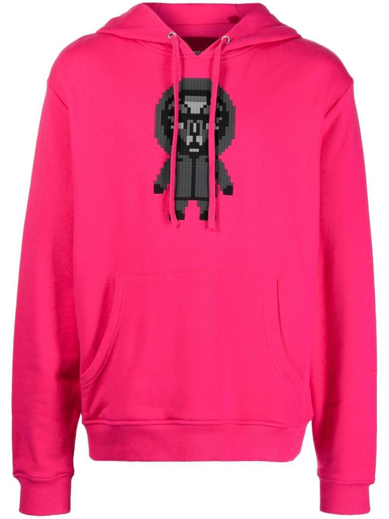 Mostly Heard Rarely Seen 8-Bit Head Master long-sleeve hoodie - Pink von Mostly Heard Rarely Seen 8-Bit