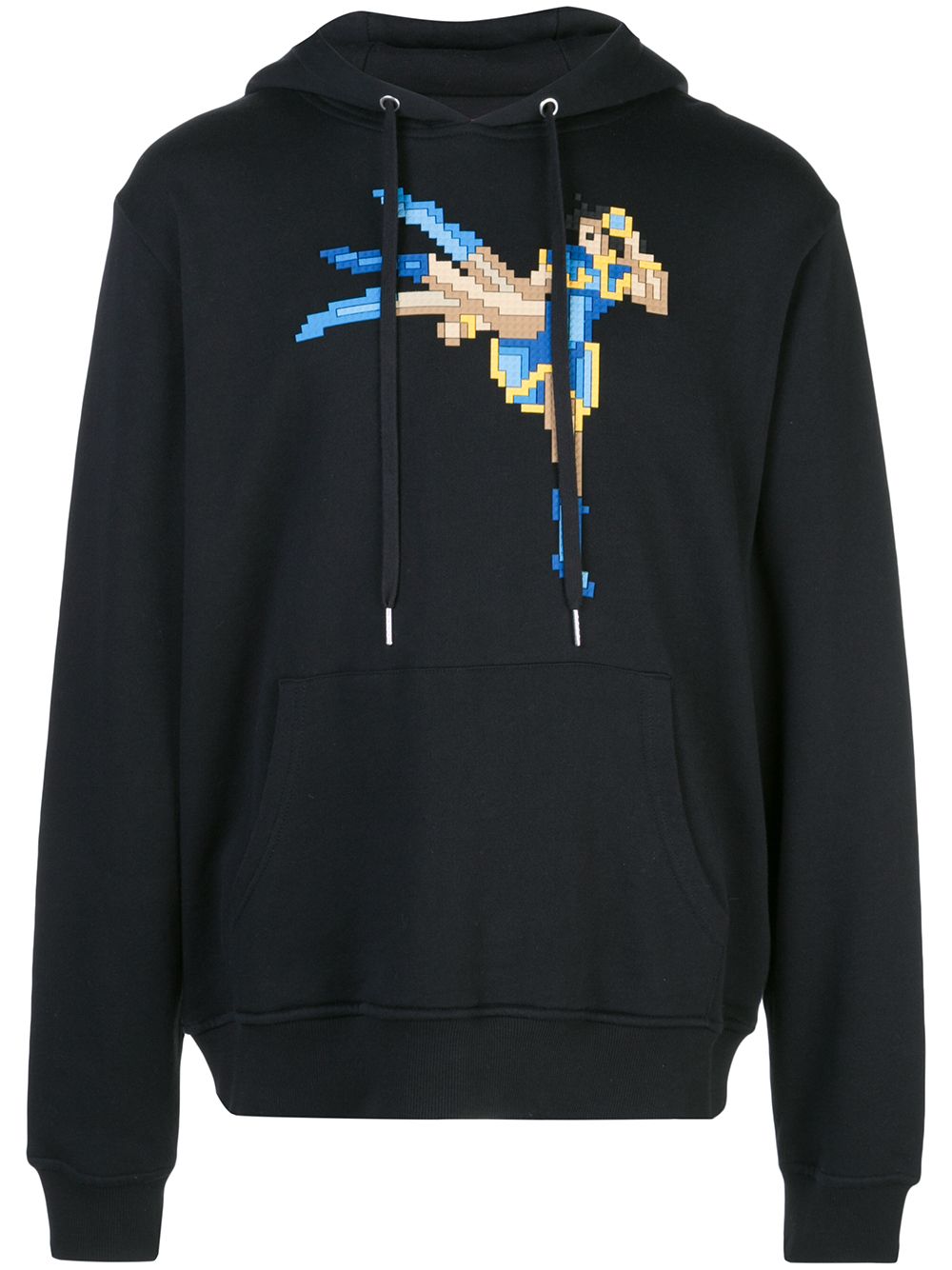 Mostly Heard Rarely Seen 8-Bit Iron Lady pixelated hoodie - Black von Mostly Heard Rarely Seen 8-Bit