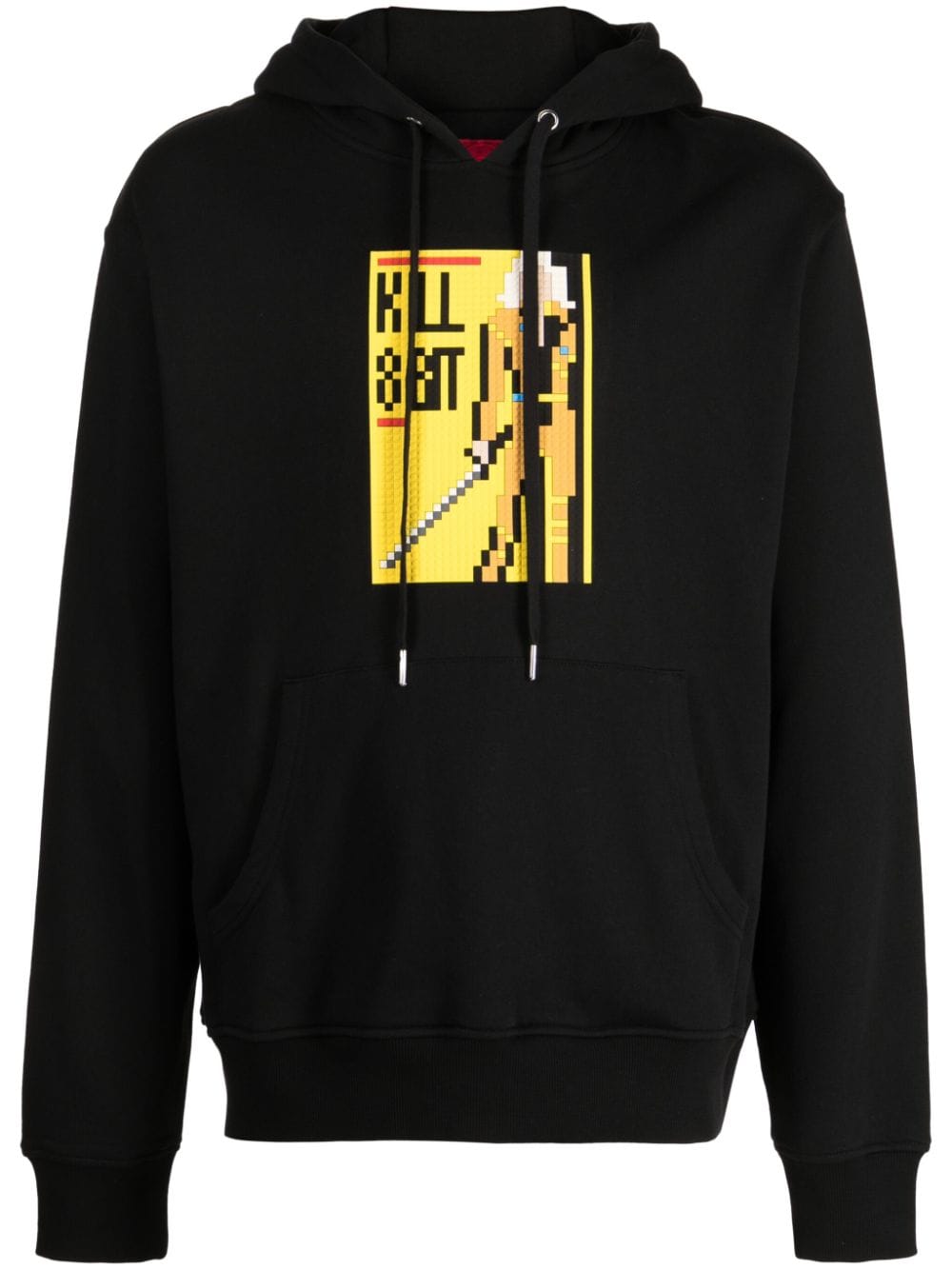 Mostly Heard Rarely Seen 8-Bit Kill 8Bit graphic-print cotton hoodie - Black von Mostly Heard Rarely Seen 8-Bit