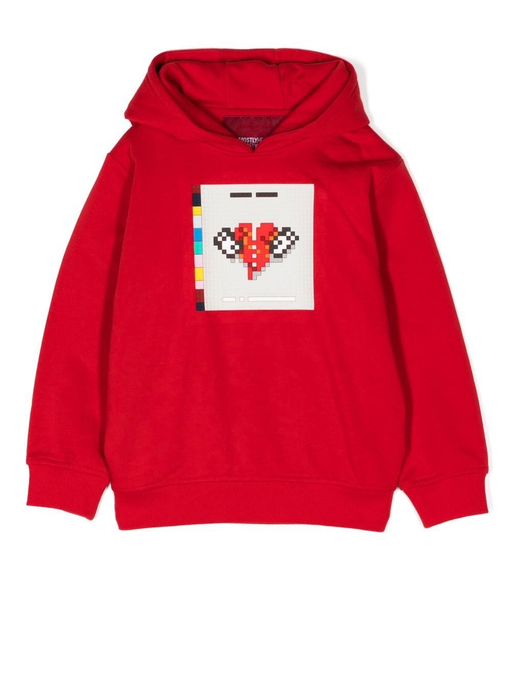 Mostly Heard Rarely Seen 8-Bit No More Heartbreaks hoodie - Red von Mostly Heard Rarely Seen 8-Bit