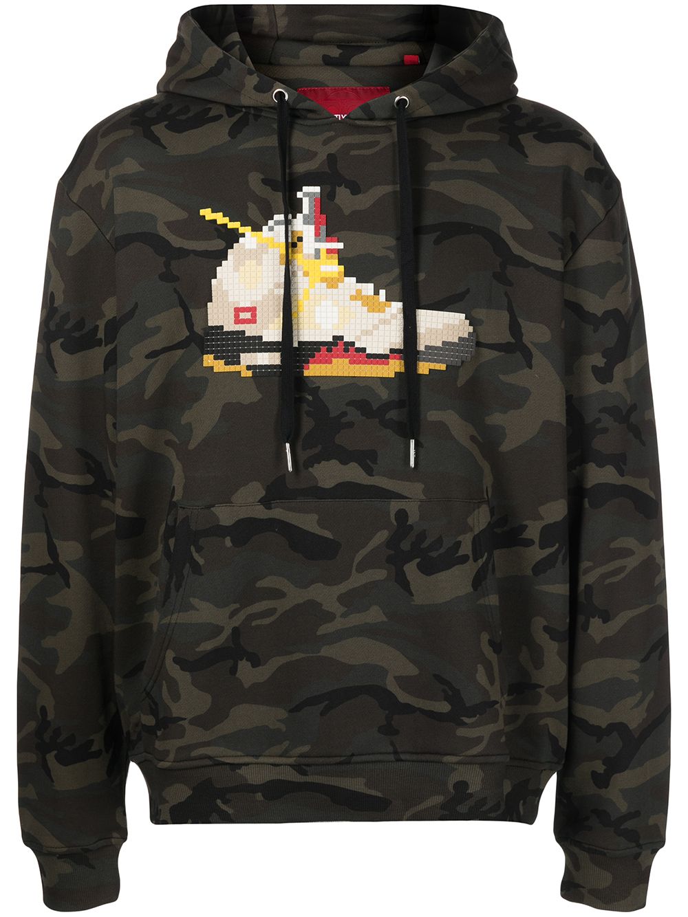 Mostly Heard Rarely Seen 8-Bit Sail-print cotton hoodie - Green von Mostly Heard Rarely Seen 8-Bit