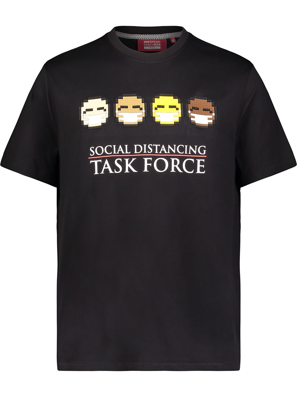 Mostly Heard Rarely Seen 8-Bit Task Force cotton T-Shirt - Black von Mostly Heard Rarely Seen 8-Bit