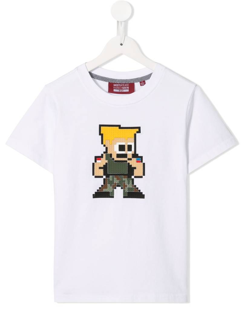 Mostly Heard Rarely Seen 8-Bit Tiny Combat T-shirt - White von Mostly Heard Rarely Seen 8-Bit