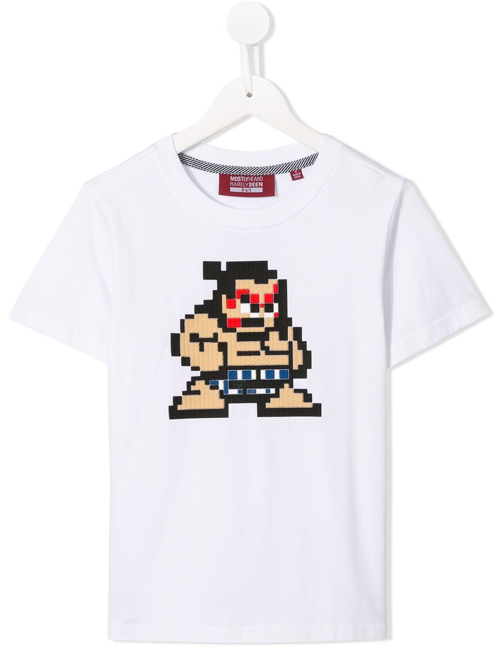 Mostly Heard Rarely Seen 8-Bit Tiny Sumo T-shirt - White von Mostly Heard Rarely Seen 8-Bit