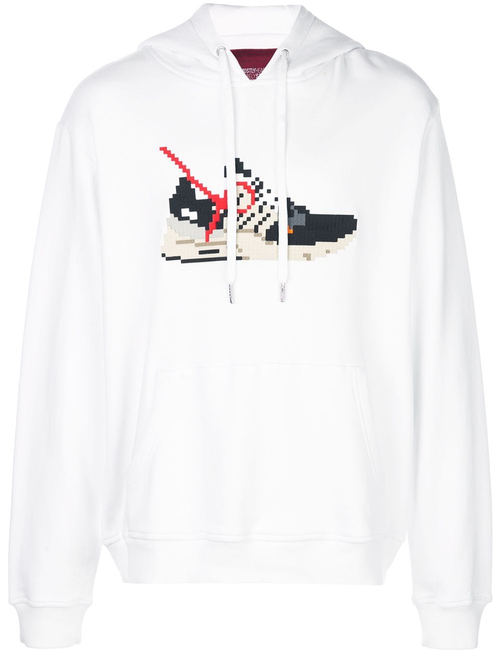 Mostly Heard Rarely Seen 8-Bit Virgil 1 hoodie - White von Mostly Heard Rarely Seen 8-Bit