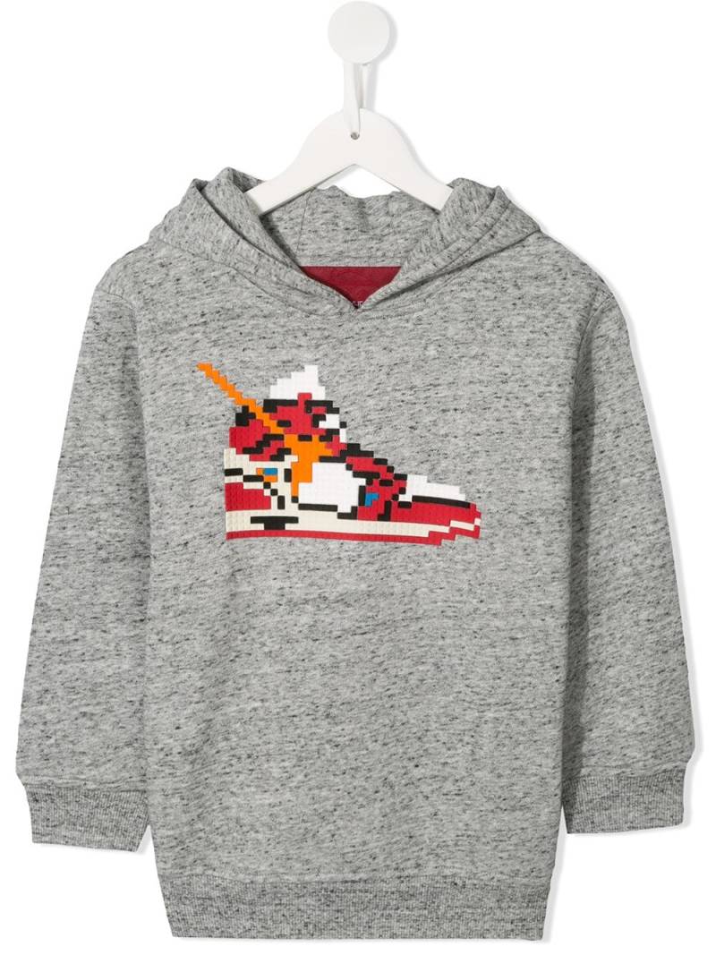 Mostly Heard Rarely Seen 8-Bit Virgil 2 print hoodie - Grey von Mostly Heard Rarely Seen 8-Bit