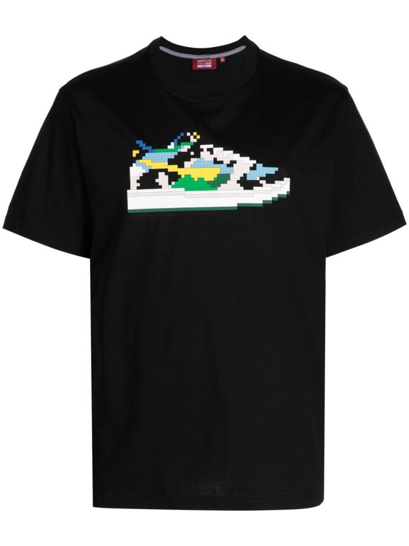 Mostly Heard Rarely Seen 8-Bit sneaker-print cotton T-shirt - Black von Mostly Heard Rarely Seen 8-Bit