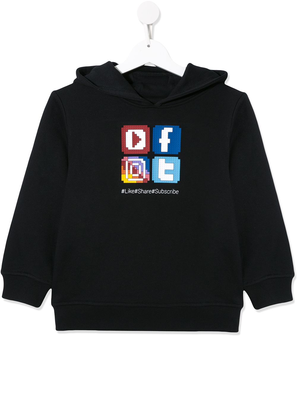 Mostly Heard Rarely Seen 8-Bit social media hoodie - Black von Mostly Heard Rarely Seen 8-Bit