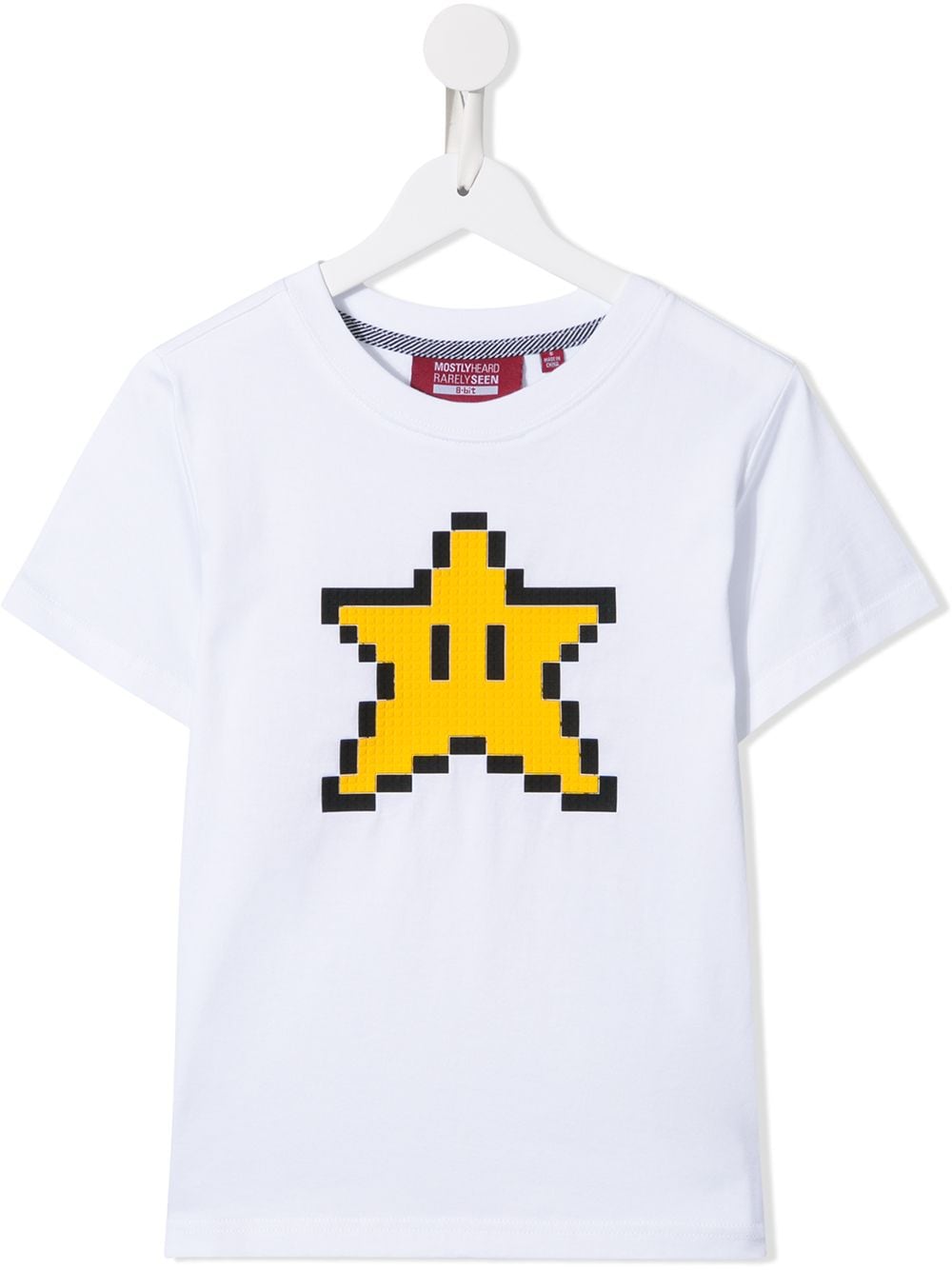 Mostly Heard Rarely Seen 8-Bit star T-shirt - White von Mostly Heard Rarely Seen 8-Bit