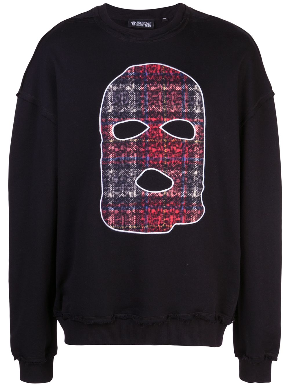 Mostly Heard Rarely Seen Hide and Seek print sweatshirt - Black von Mostly Heard Rarely Seen