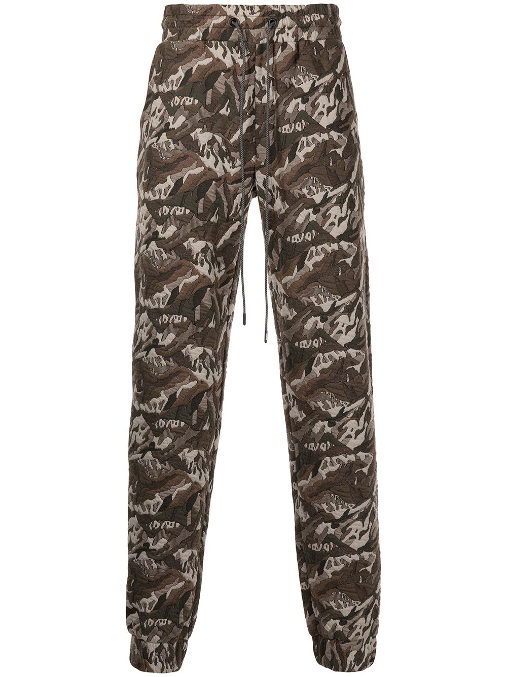 Mostly Heard Rarely Seen camouflage jacquard track pants - Brown von Mostly Heard Rarely Seen