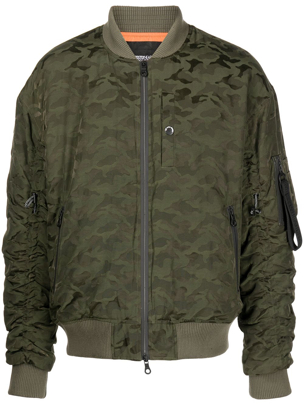 Mostly Heard Rarely Seen camouflage-print bomber jacket - Green von Mostly Heard Rarely Seen