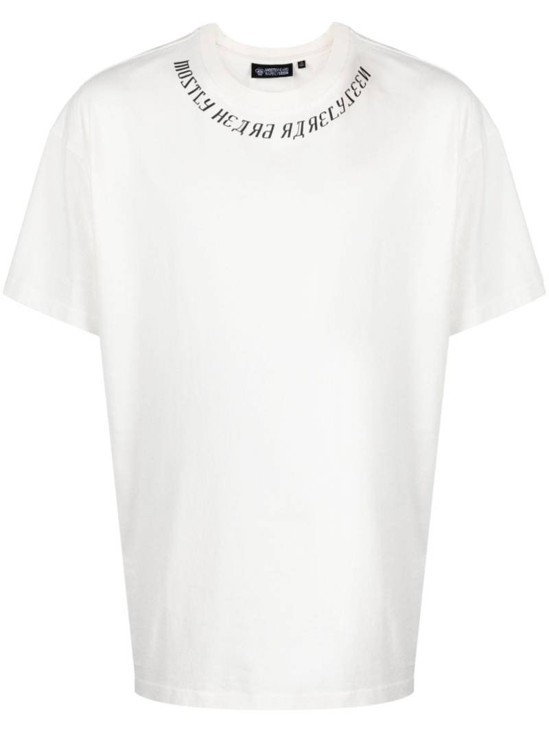 Mostly Heard Rarely Seen logo-print cotton T-shirt - White von Mostly Heard Rarely Seen