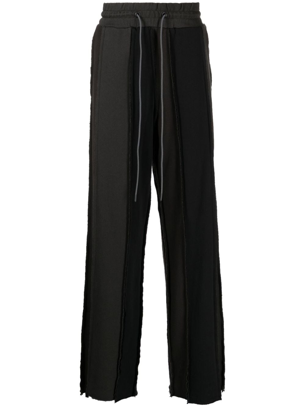 Mostly Heard Rarely Seen panelled cotton track pants - Black von Mostly Heard Rarely Seen