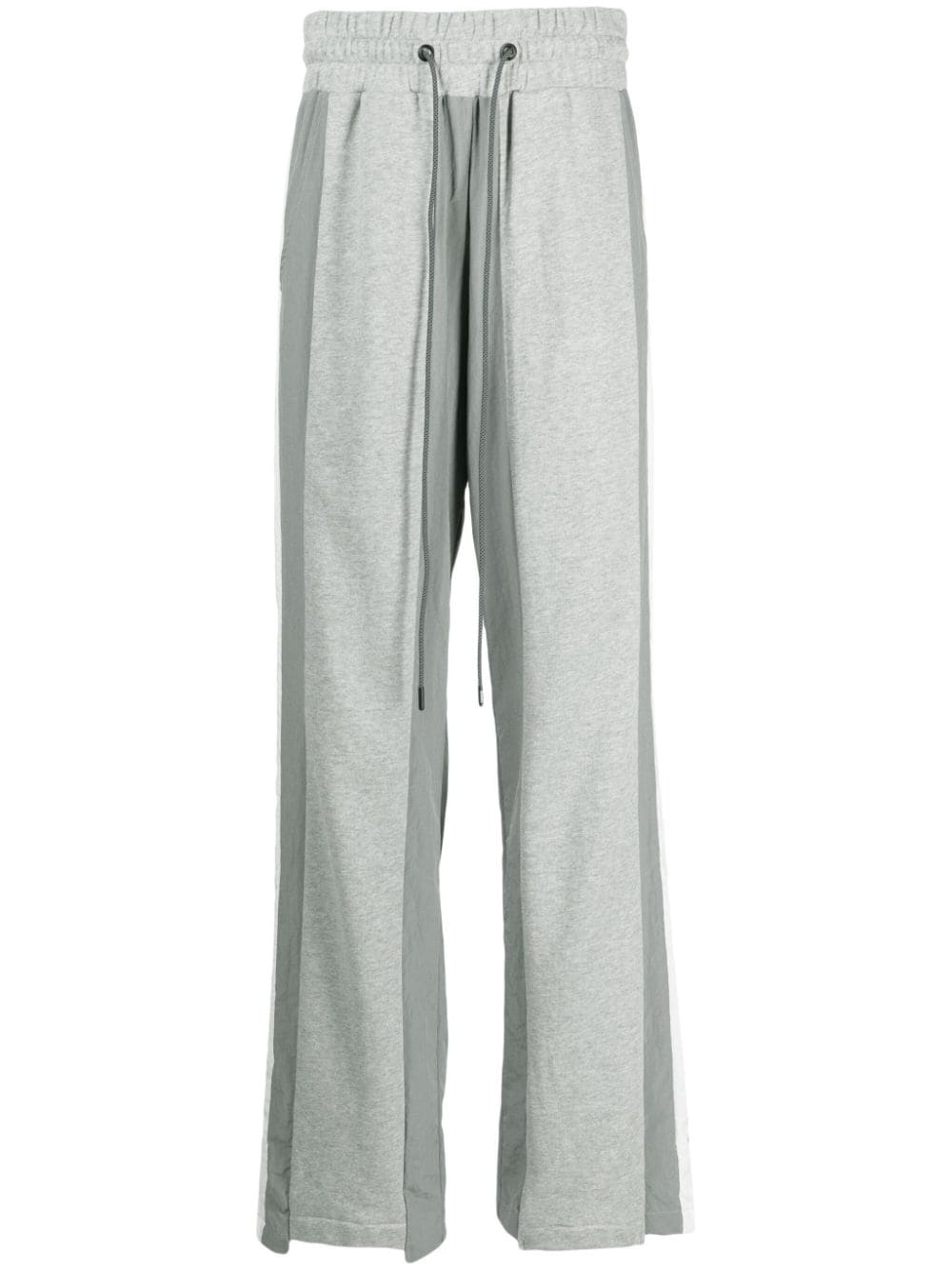 Mostly Heard Rarely Seen striped cotton track pants - Grey von Mostly Heard Rarely Seen