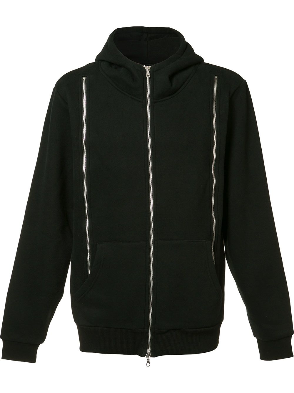 Mostly Heard Rarely Seen zippers hoodie - Black von Mostly Heard Rarely Seen