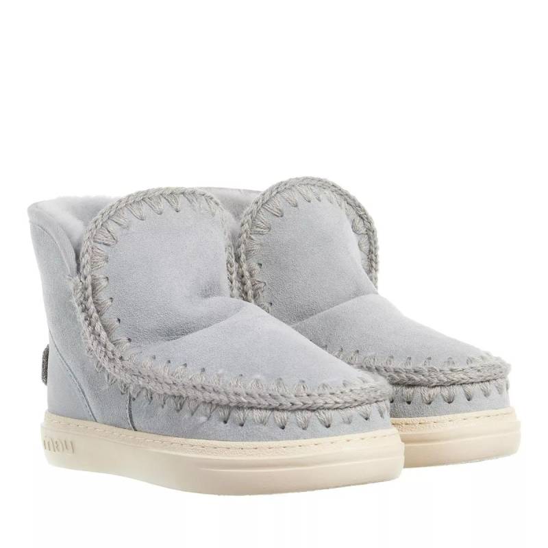 Mou Boots & Stiefeletten - Eskimo Sneaker Bold Glit.Logo - Gr. 36 (EU) - in Blau - für Damen von Mou