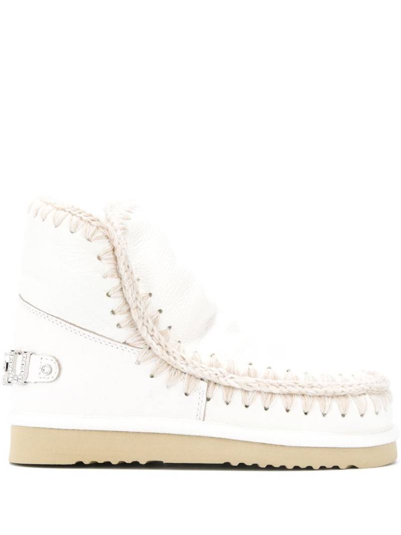 Mou Eskimo 18 ankle boots - White von Mou