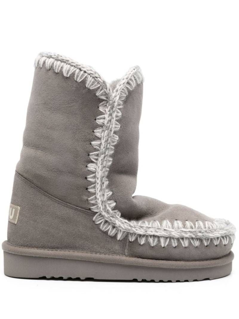 Mou Eskimo Bold suede boots - Grey von Mou