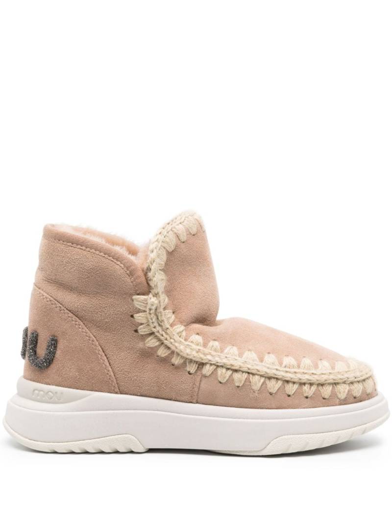 Mou Eskimo shearling-lined boots - Neutrals von Mou