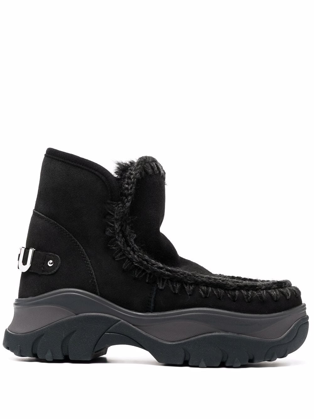 Mou chunky snow boots - Black von Mou