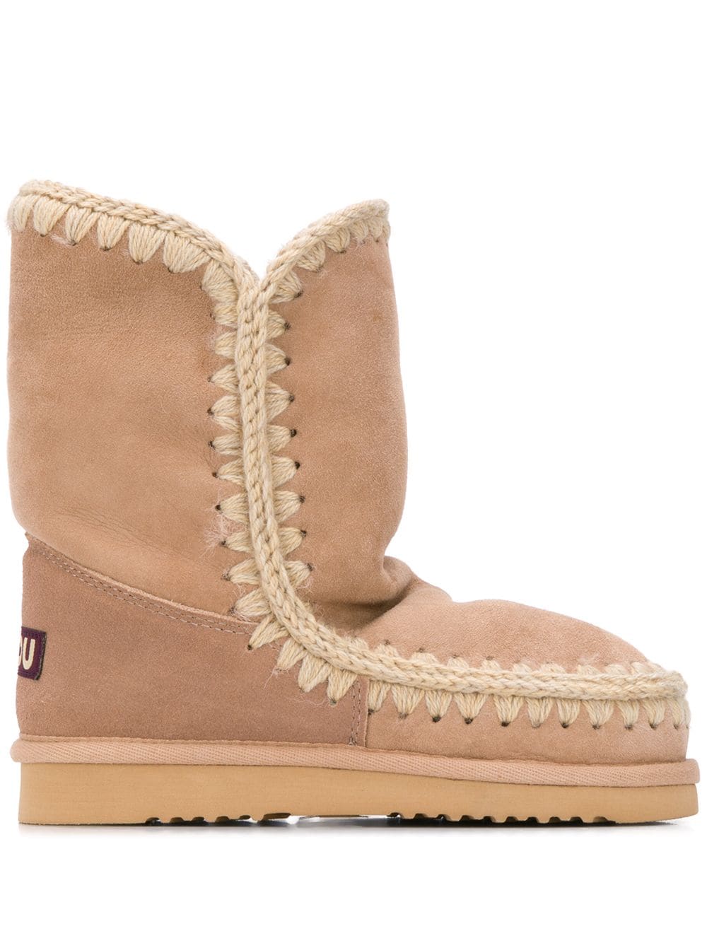 Mou woven detail boots - Neutrals von Mou