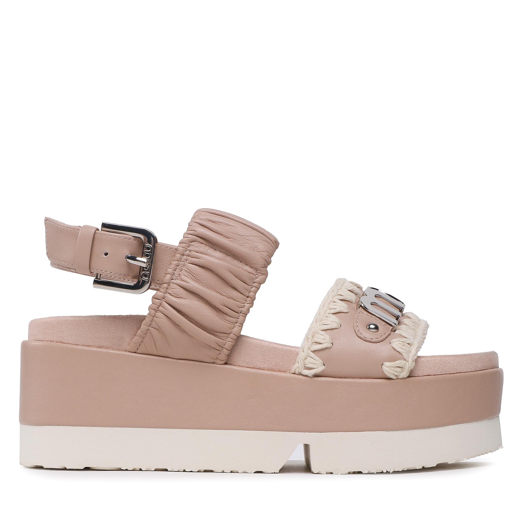 Sandalen Mou Japanese # 03 Two Band SW471001C Beige Sandalen Mou Japanese # 03 Two Band SW471001C Beige von Mou