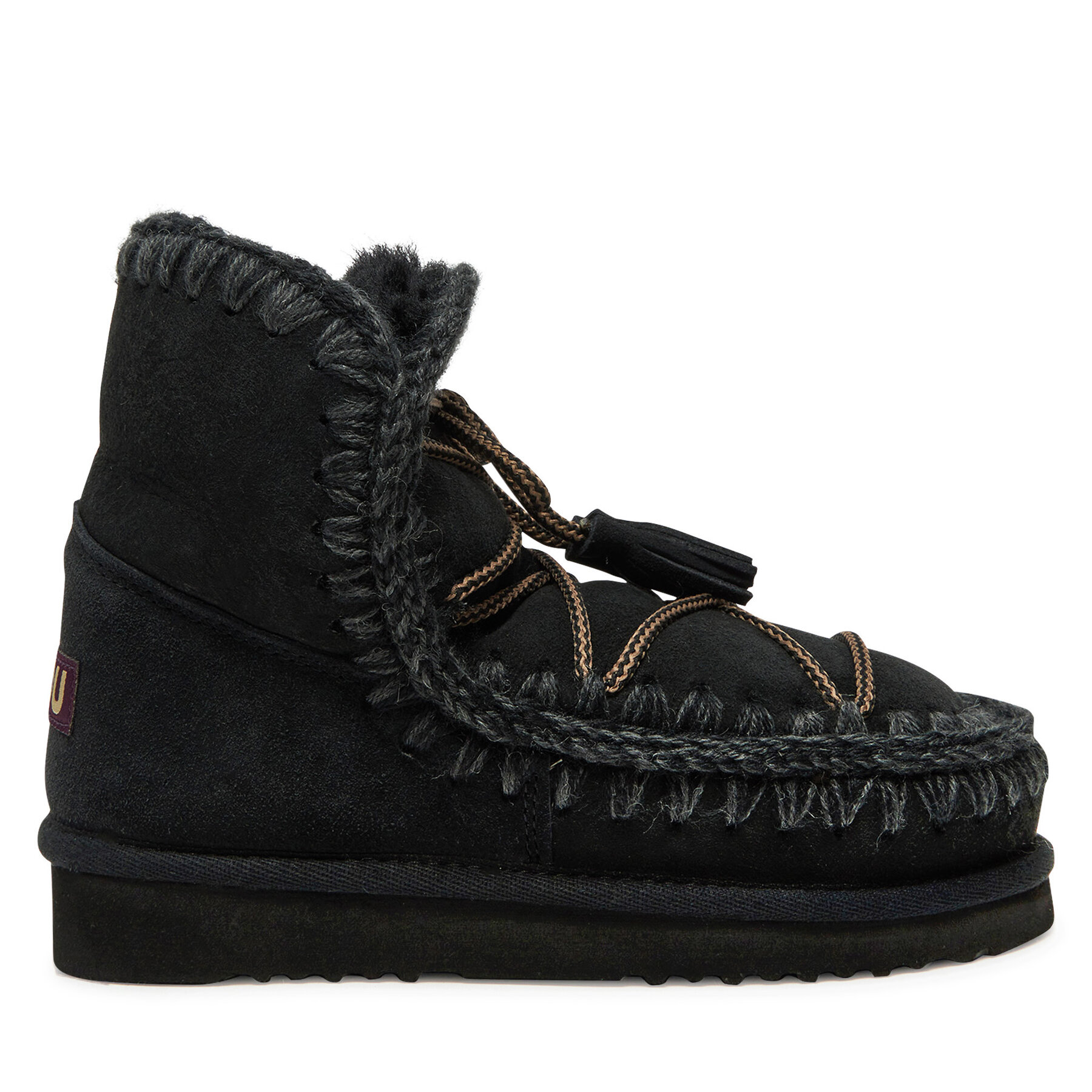Schneeschuhe Mou Eskimo Scoubidoo Lace FW101124A Schwarz Schneeschuhe Mou Eskimo Scoubidoo Lace FW101124A Schwarz von Mou