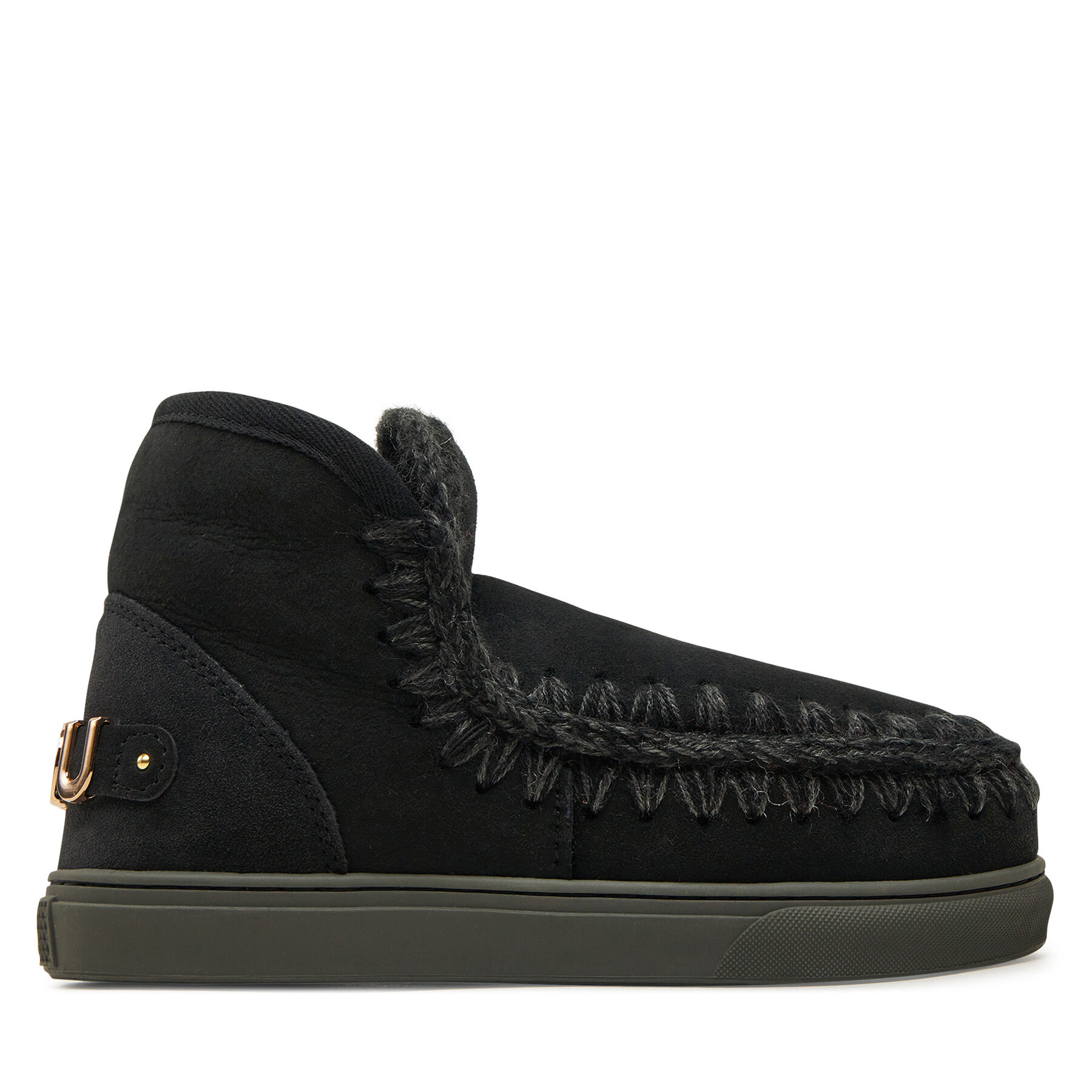 Schneeschuhe Mou Eskimo Sneaker Big Metal Logo FW111008A Schwarz Schneeschuhe Mou Eskimo Sneaker Big Metal Logo FW111008A Schwarz von Mou
