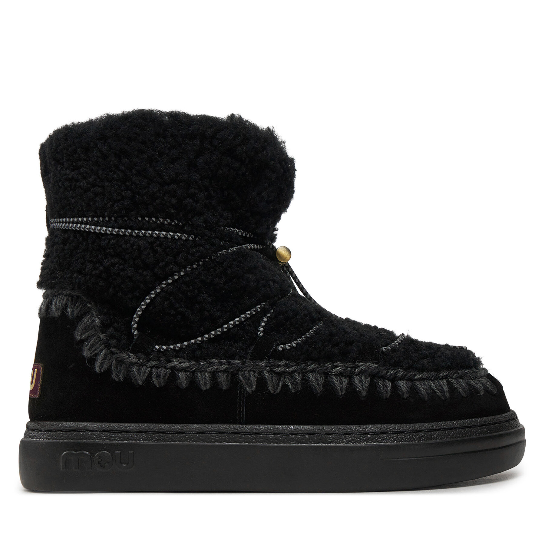 Schneeschuhe Mou Eskimo Sneaker Bold Scoub Lace FW411012A Schwarz Schneeschuhe Mou Eskimo Sneaker Bold Scoub Lace FW411012A Schwarz von Mou