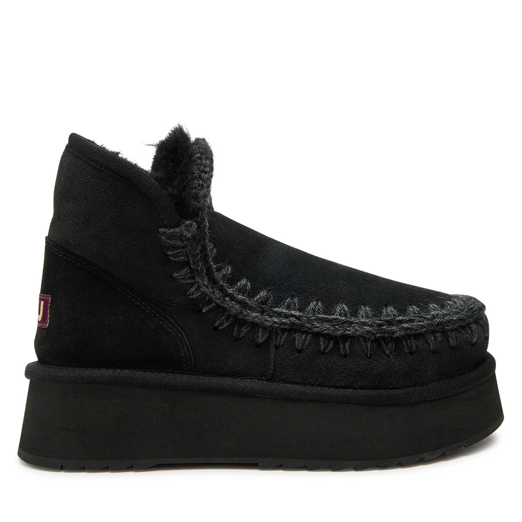 Schneeschuhe Mou Mini Eskimo Platform Boot FW681000A Schwarz Schneeschuhe Mou Mini Eskimo Platform Boot FW681000A Schwarz von Mou