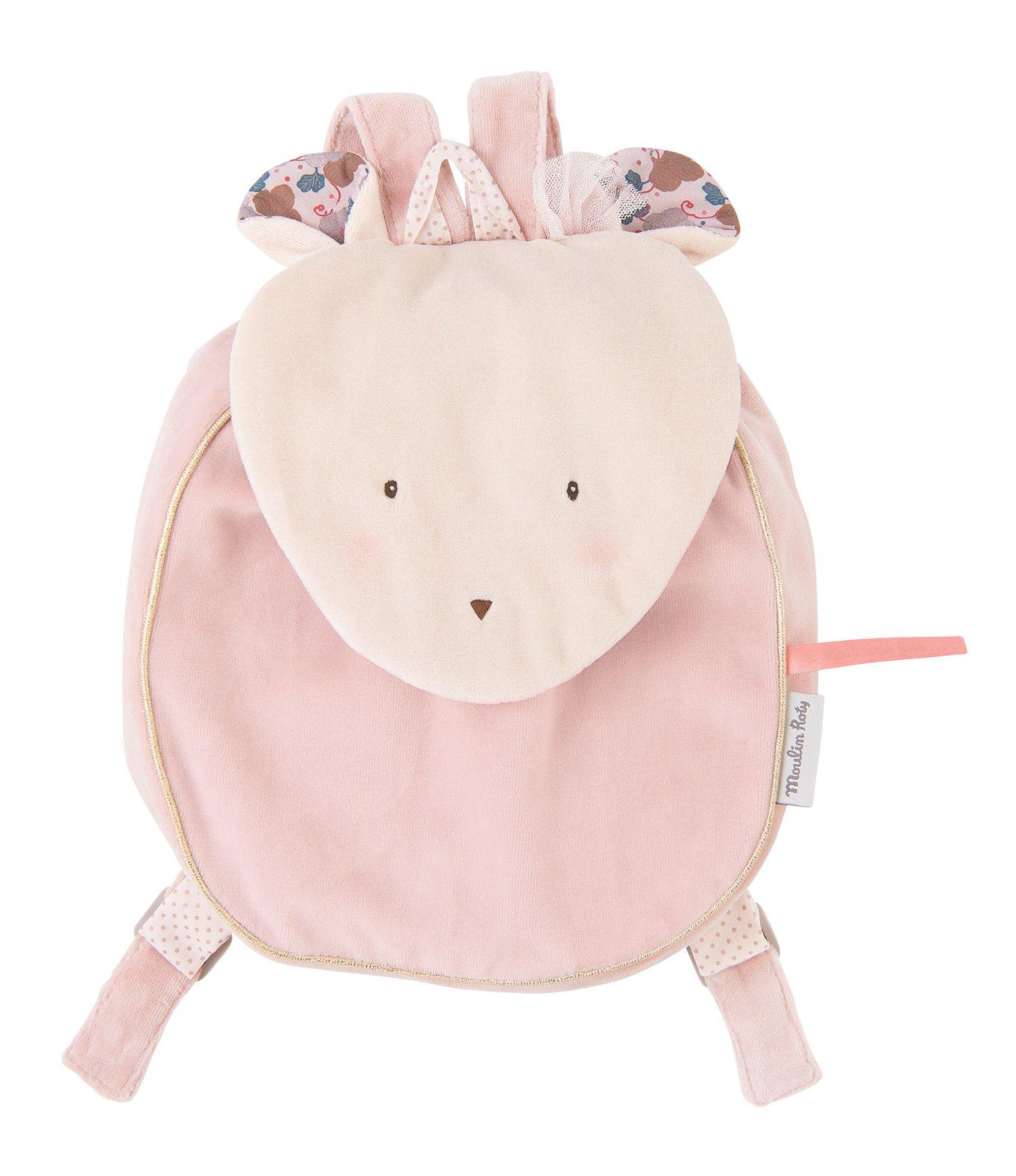 Il Était Une Fois, Rucksack Maus Mädchen Rosa ONE SIZE von Moulin Roty