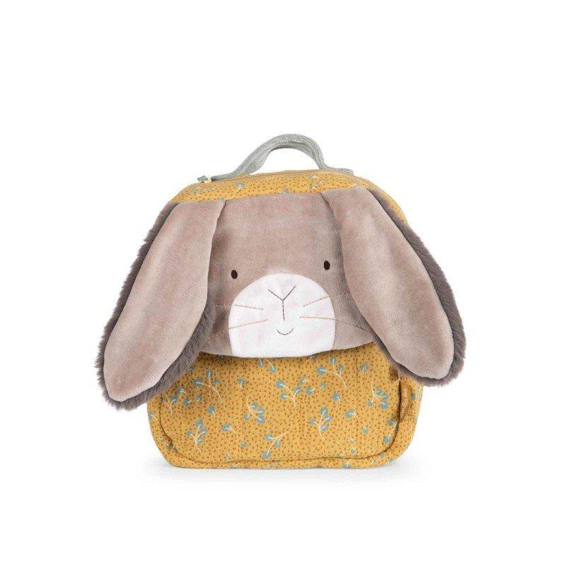 Rucksack Kaninchen Ocker Trois Petits Lapins Mädchen Ocker ONE SIZE von Moulin Roty